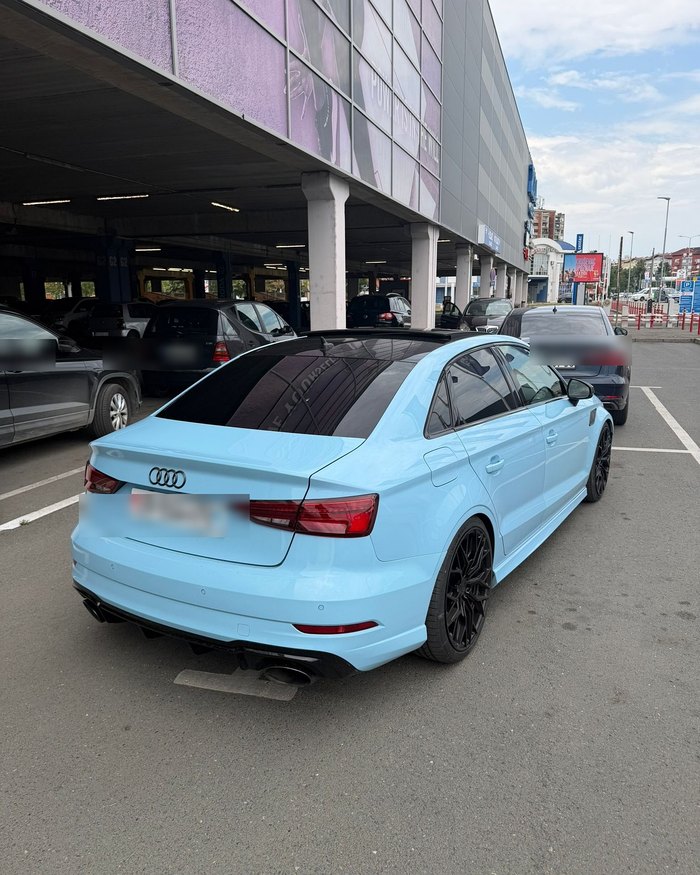 Audi RS3 — fertiggestelltes Kundenfahrzeug